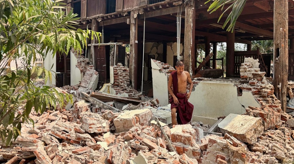 গত ২০ বছরে এমন ভূমিকম্প দেখা যায়নি মিয়ানমারে