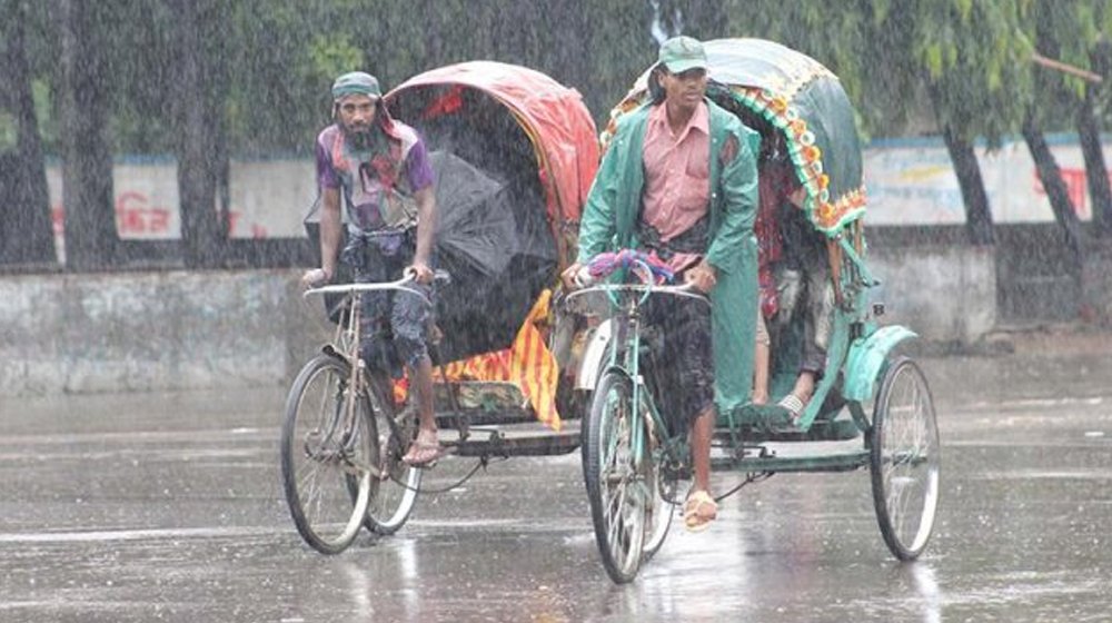 সপ্তাহ জুড়ে বৃষ্টিপাতের আভাস