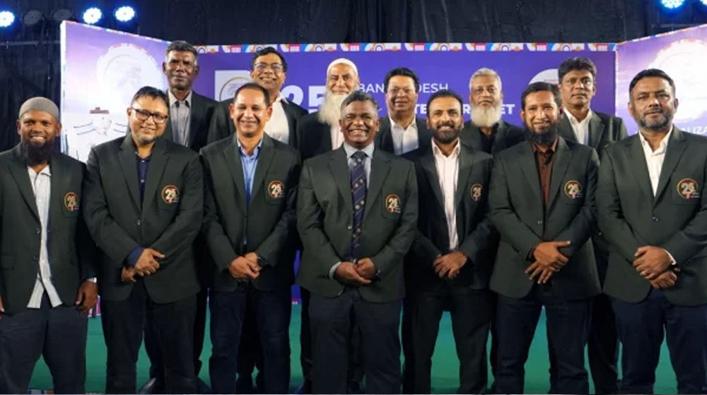 মিরপুরে বাংলাদেশের টেস্ট ক্রিকেটে ২৫ বছর পূর্তি উদযাপন