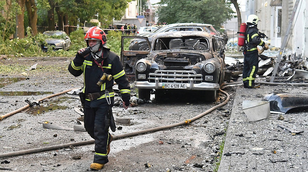 রাশিয়ার ড্রোন ও ক্ষেপণাস্ত্র হামলায় নিহত ২