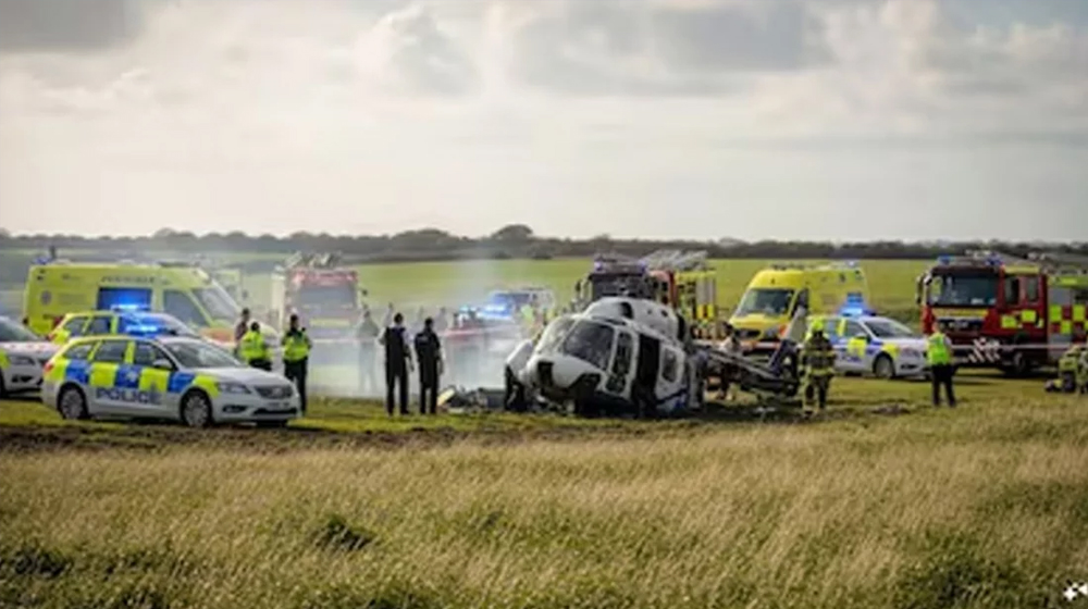 যুক্তরাজ্যে হেলিকপ্টার বিধ্বস্ত, নিহত ৩