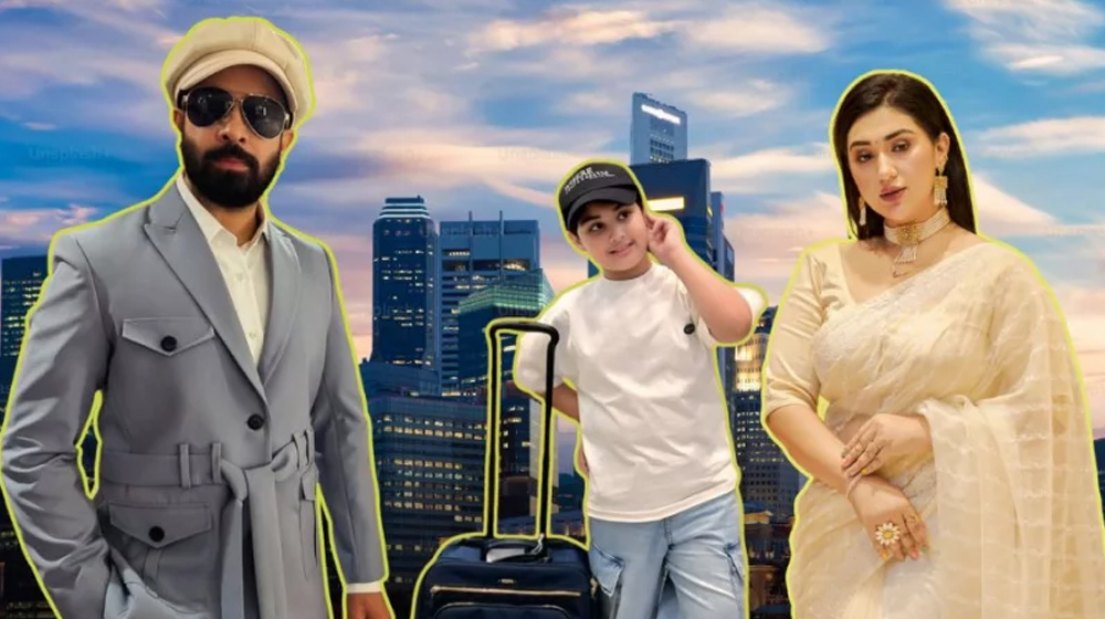 জয়কে নিয়ে সিঙ্গাপুরে পড়াশোনার জন্য যাচ্ছেন শাকিব-অপু