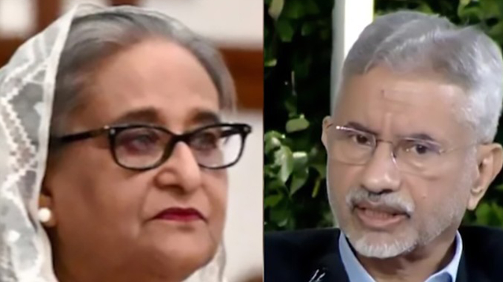 ভারতে অবস্থান প্রসঙ্গে হাসিনাকেই সিদ্ধান্ত নিতে হবে: জয়শঙ্কর