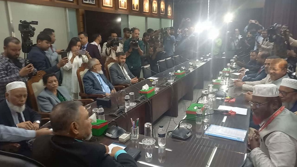 সিইসির সঙ্গে বৈঠকে জামায়াত