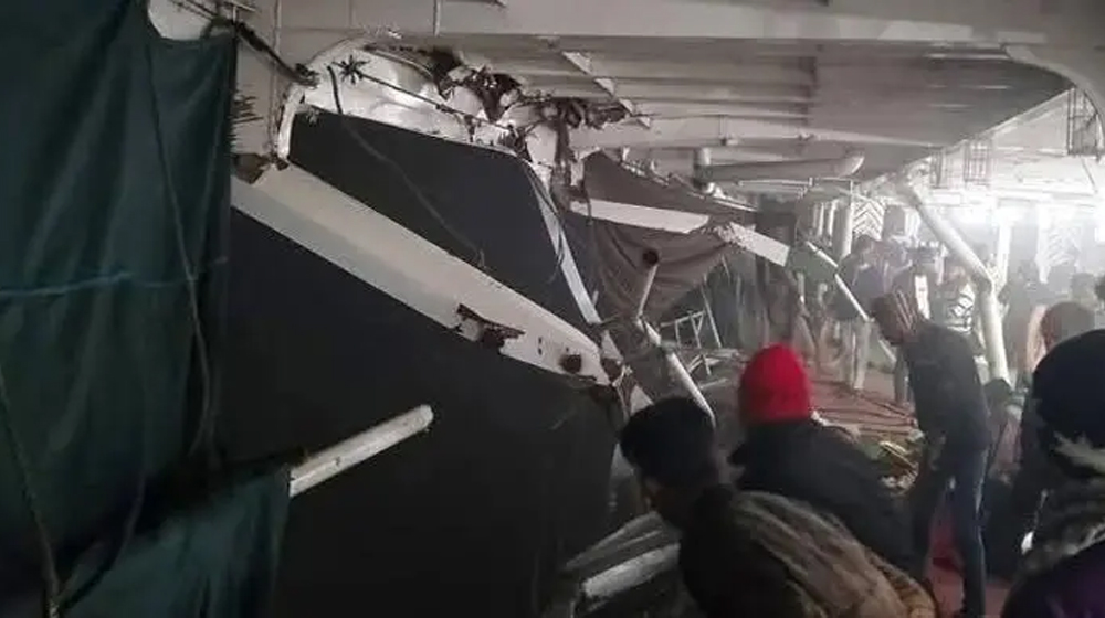 মেঘনায় দুই লঞ্চের সংঘর্ষ, নিহত ২