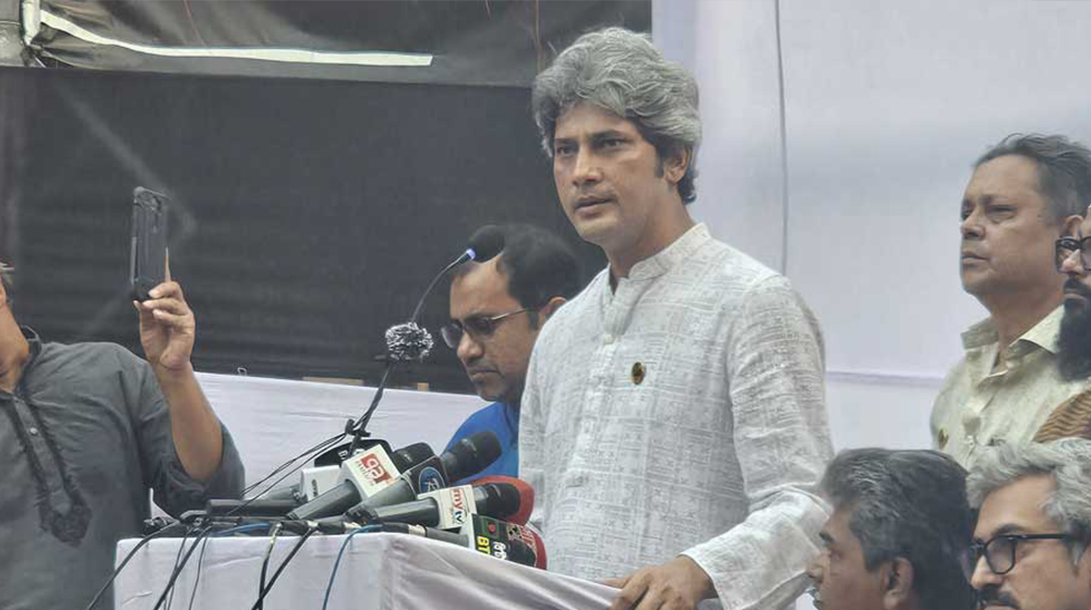 গণসংহতি আন্দোলনের পদ ছাড়ছেন জোনায়েদ সাকি