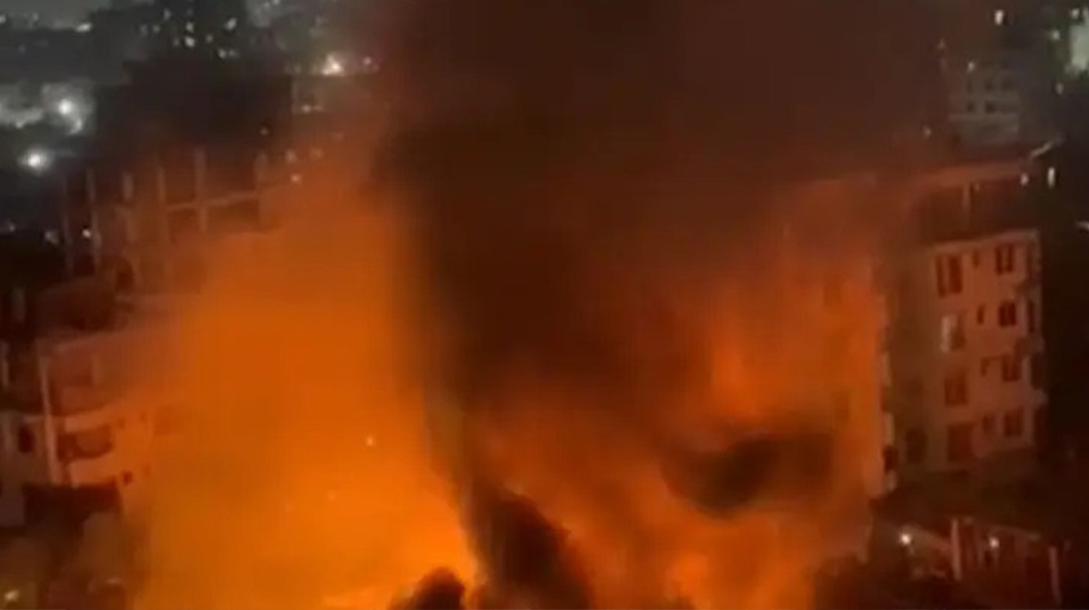 রাজধানীর তুরাগে বস্তিতে আগুন