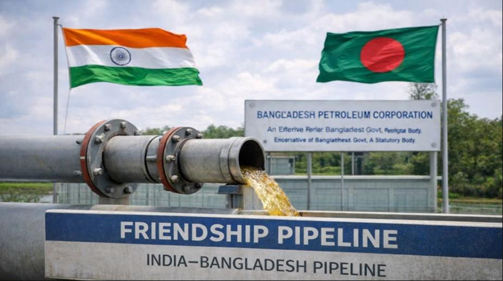 ভারত থেকে পাইপলাইনে এলো আরও ৮ হাজার মেট্রিক টন ডিজেল