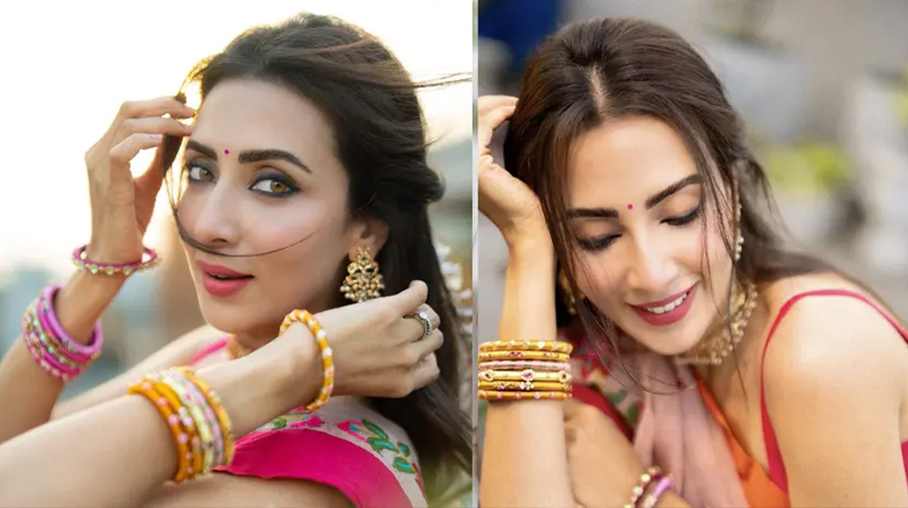 বৈশাখী সাজে ধরা দিলেন বিদ্যা সিনহা মিম