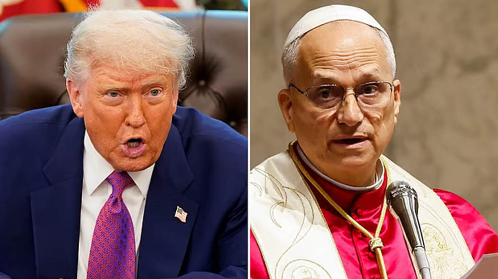 পোপ লিওকে ট্রাম্পের কড়া ভাষায় আক্রমণ, ইরান ইস্যুতে উত্তেজনা