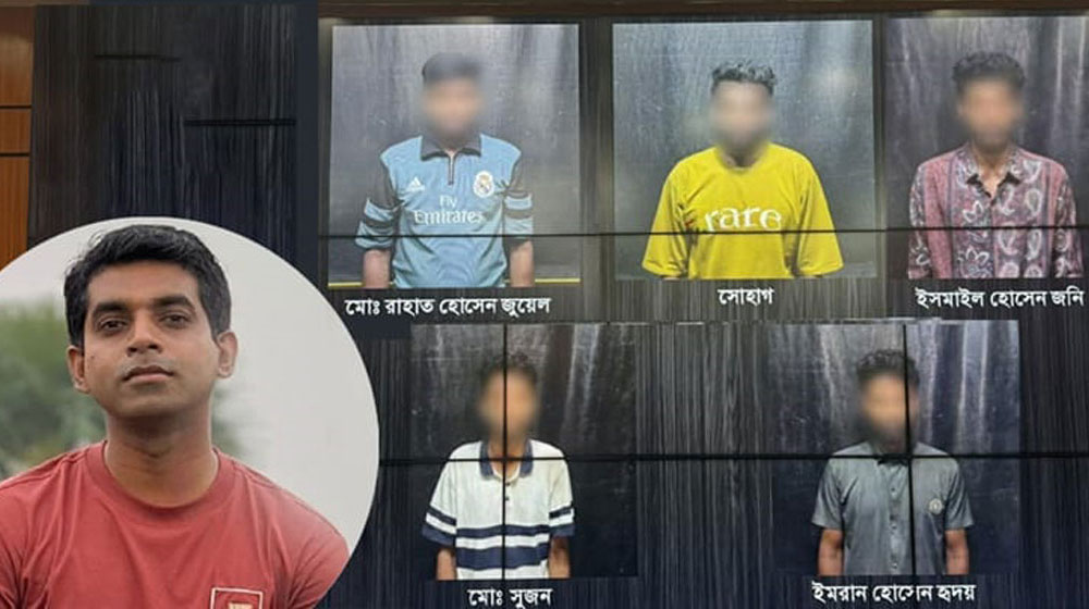 চালক ও ছিনতাইকারী চক্র হত্যা করেছে কাস্টমস কর্মকর্তাকে, গ্রেপ্তার ৫: র‍‍্যাব