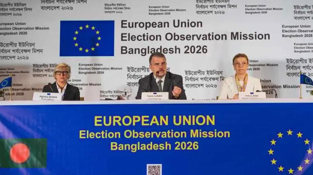 জাতীয় নির্বাচনে ইঞ্জিনিয়ারিংয়ের অ‌ভিযোগ পায়‌নি ইইউ নির্বাচন মিশন