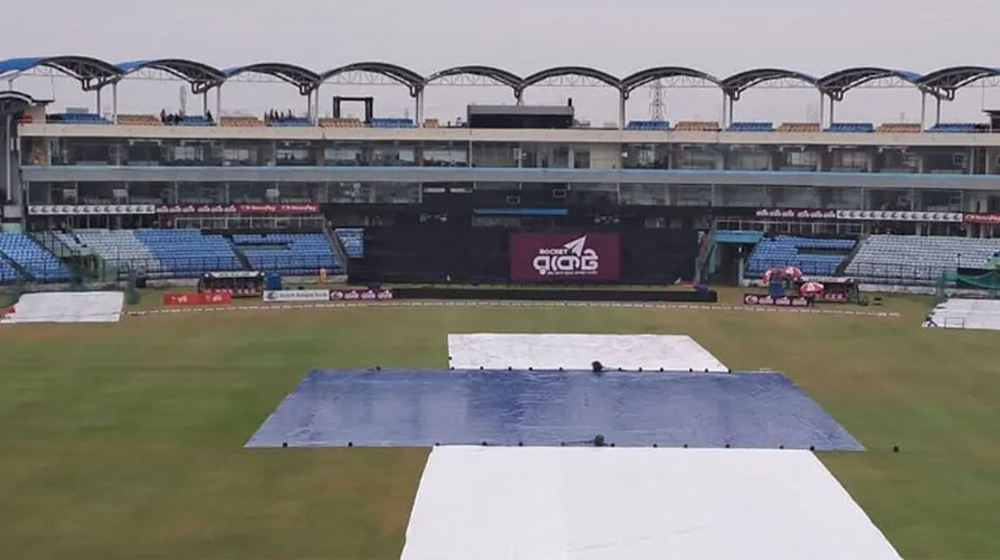 বৃষ্টিতে টি-টোয়েন্টি সিরিজের দ্বিতীয় ম্যাচটি পরিত্যক্ত ঘোষণা