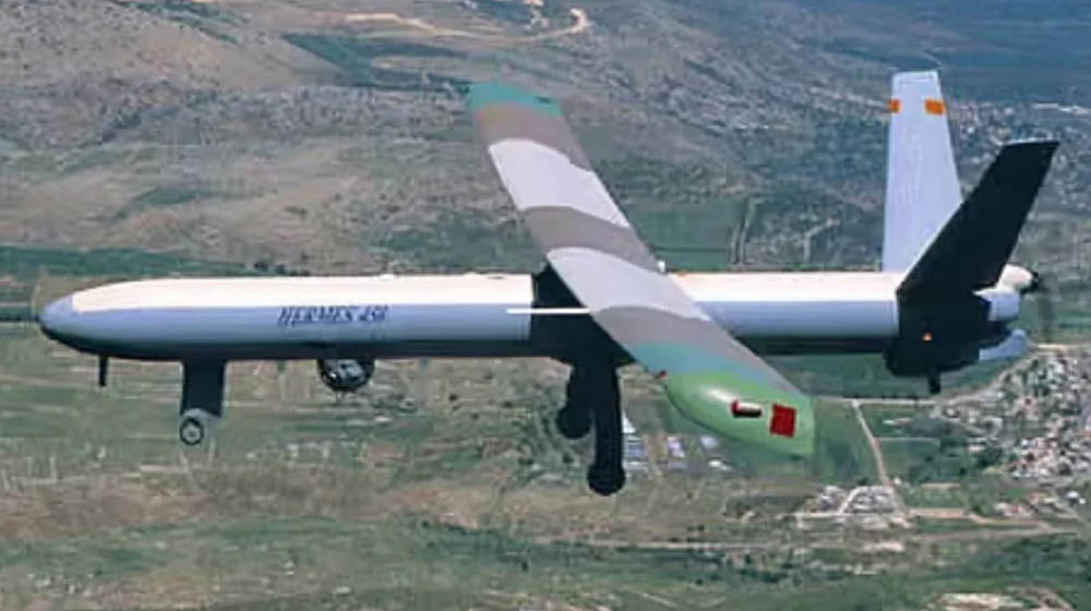 লেবাননে ইসরায়েলের ‘হার্মিস ৪৫০জেড’ ড্রোন ভূপাতিত