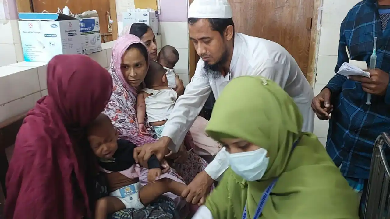 ময়মনসিংহে হামের লক্ষণ নিয়ে আরও ৩ শিশুর মৃত্যু