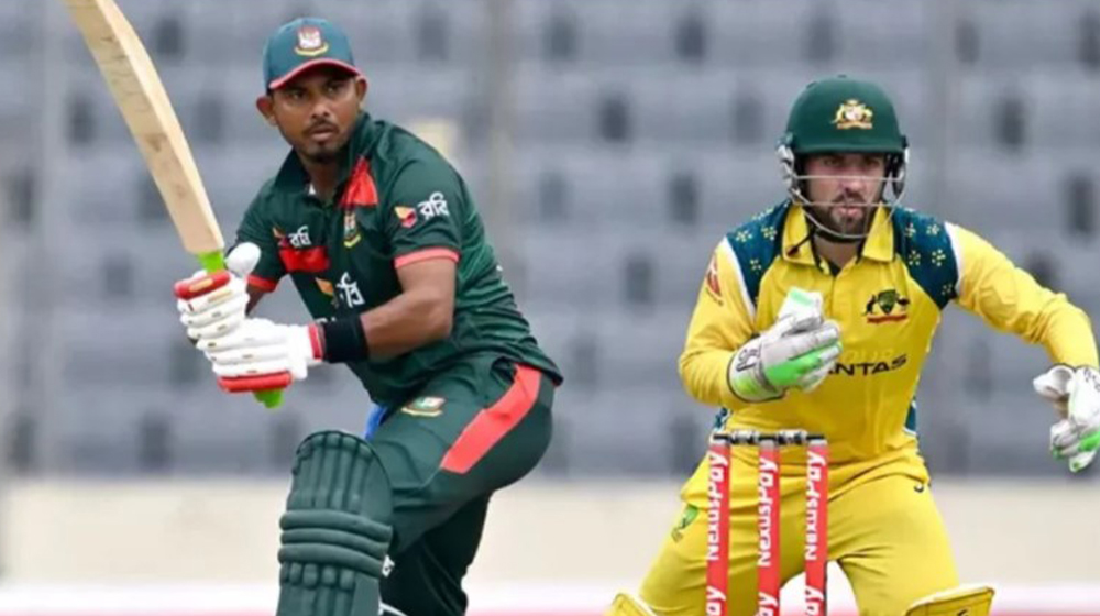 অস্ট্রেলিয়াকে ২৭৫ রানের লক্ষ্য দিল বাংলাদেশ