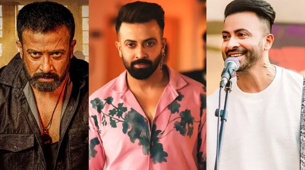 প্রেক্ষাগৃহে একসাথে চলছে শাকিবের তিন ছবি