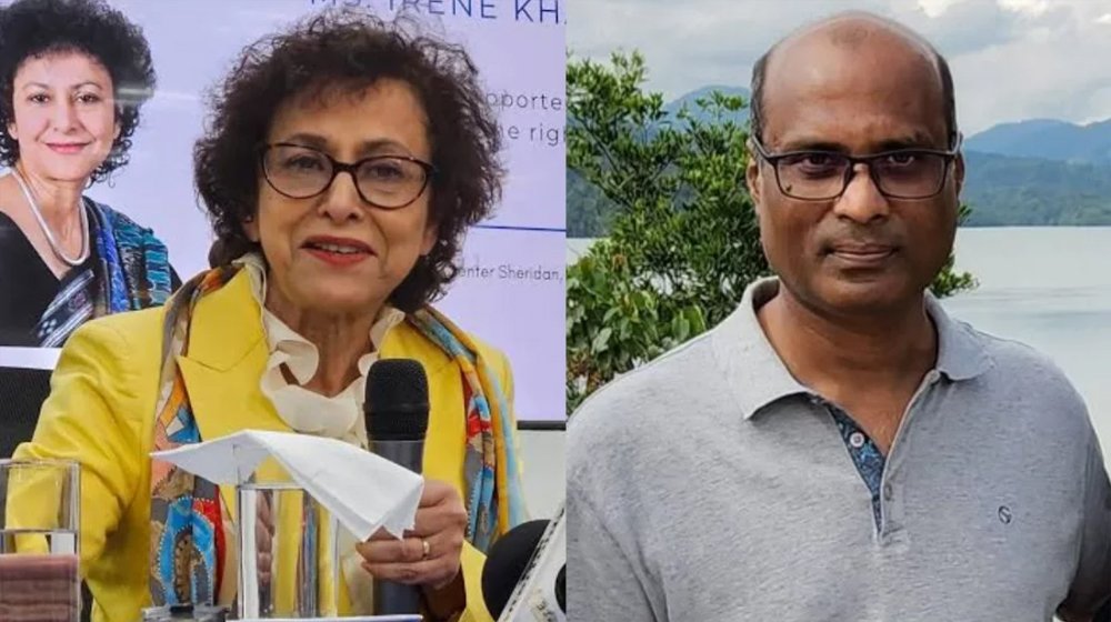জাতিসংঘে বাংলাদেশের স্থায়ী প্রতিনিধি আইরিন খান, উপ-স্থায়ী প্রতিনিধি ওয়াহিদুজ্জামান