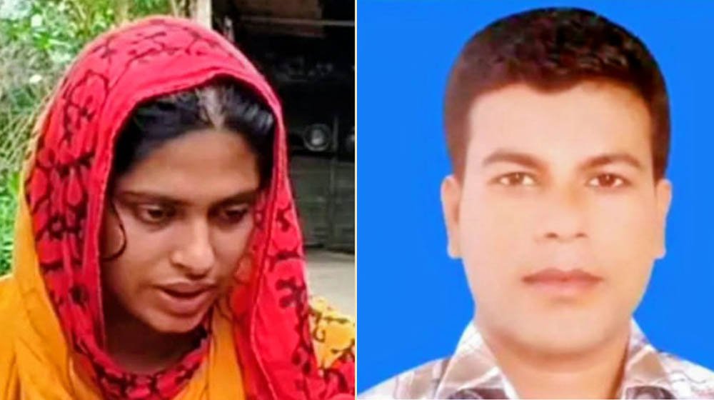স্বামী হত্যার তদন্ত শেষে ফেরার পথে প্রাণ গেল স্ত্রীর