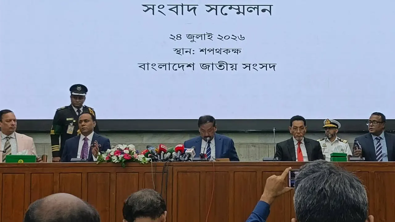 বিদায়ী রাষ্ট্রপতির মঙ্গল কামনা করলেন স্পিকার