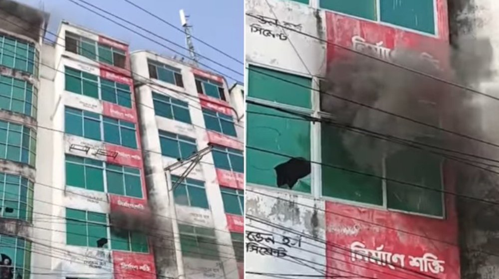 গাজীপুরে পোশাক কারখানার আগুন নিয়ন্ত্রণে
