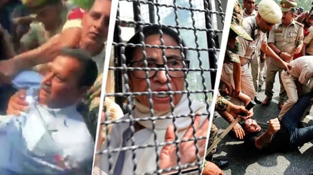 উত্তপ্ত দিল্লি, চার সাবেক মুখ্যমন্ত্রীসহ আটক প্রায় ৫ হাজার