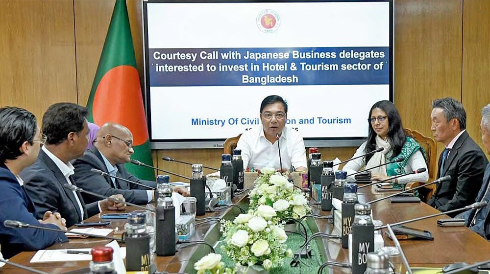 বাংলাদেশের পর্যটন খাতে ১২০ কোটি ডলার বিনিয়োগ করবে জাপান